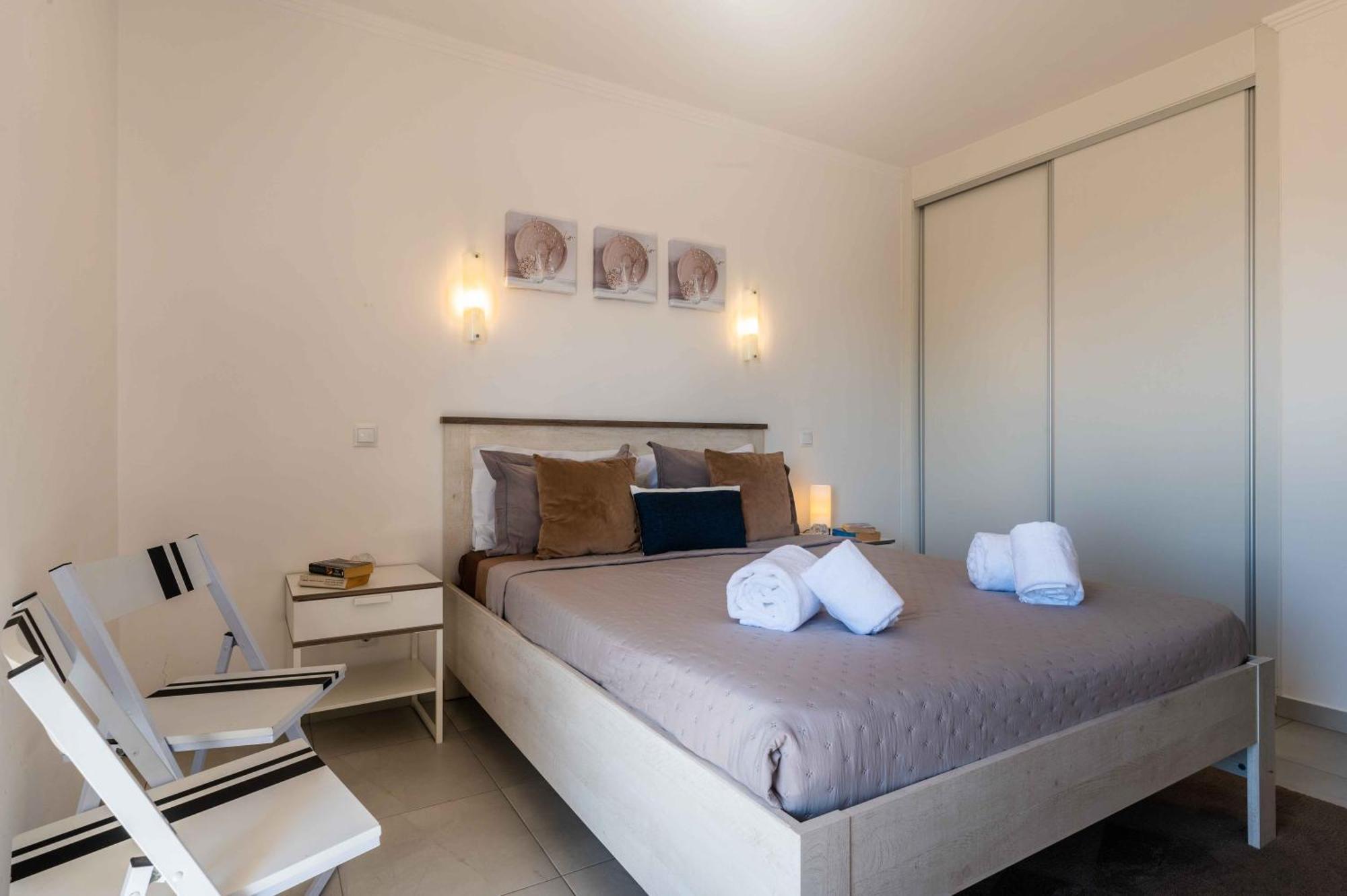 White T1 - Ocean View Apartman Albufeira Kültér fotó